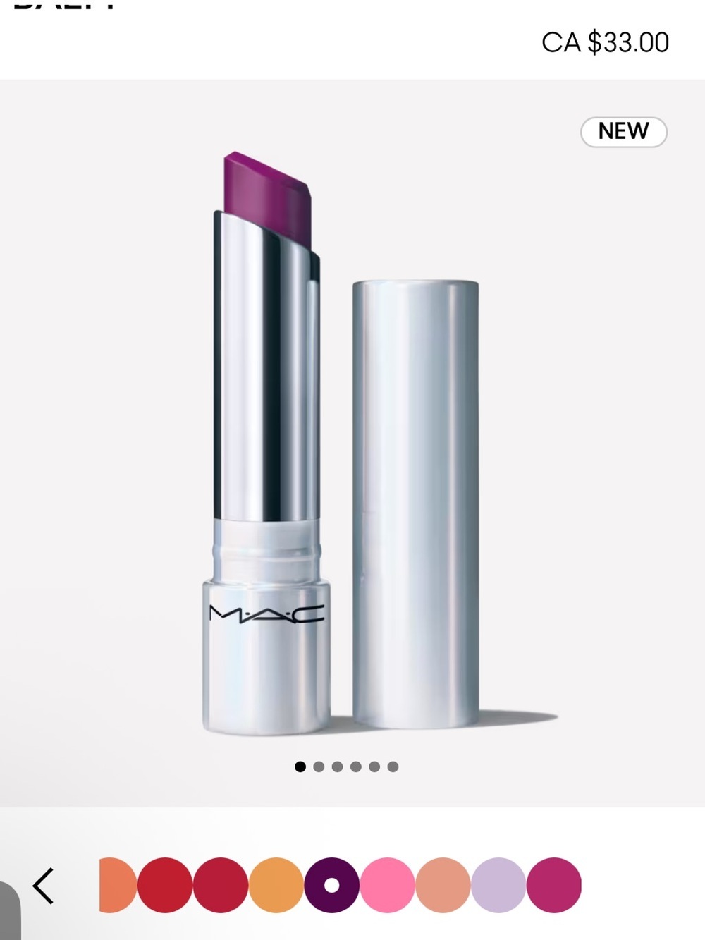 NIB MAC Cosmetics Glowplay trick